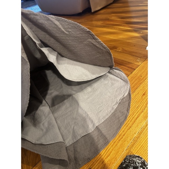 Mirth Women's Brown Cotton Gauze Tunic OS Boho Kaftan Top Earthy Natural India - Picture 9 of 10